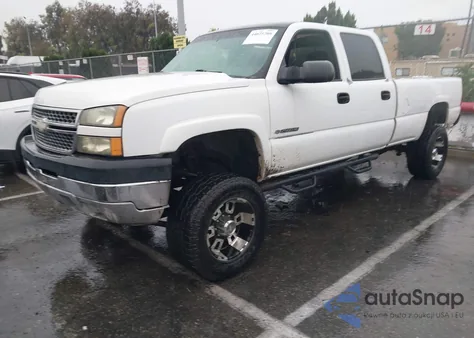 2005 Chevrolet Silverado 2500Hd Ls from USA, damaged, VIN 1GCHC23U65F811486